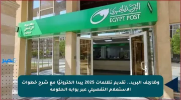 وظائف البريد.. تقديم تظلمات 2025 يبدأ إلكترونيًا مع شرح خطوات الاستعلام التفصيلي عبر بوابة الحكومة